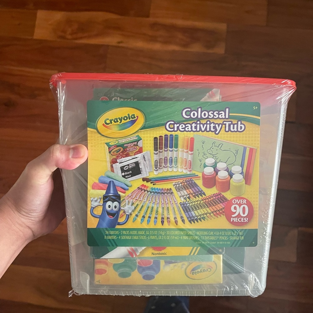 Brandnew Crayola Colossal Creativity Tub